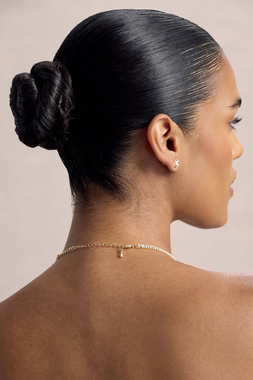 Dara | Gold Diamante Necklace
